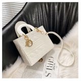 5A Medium Lady Bag white
