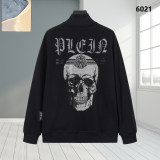 Autumn Men's Diamond Patterned Casual Zipper Jacket Black 6021