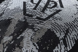 Autumn Men's Diamond Pattern Hoodie Black 8622