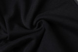 Autumn Men's Diamond Patterned Casual Zipper Jacket Black 6021
