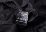 Autumn Men's Simple Zipper Leather Jacket Black 6948