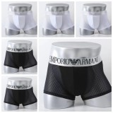 5A Simple Breathable Men Boxer, Pack Of Six