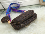 5A Multi Pochette Accessoires Shoulder Bag Brown