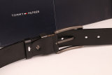 5A Men's Pin Buckle Leather Belt Black