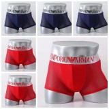 5A Simple Breathable Men Boxer, Pack Of Six