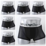 5A Simple Breathable Men Boxer, Pack Of Six