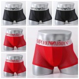 5A Simple Breathable Men Boxer, Pack Of Six