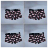 5A Printed Men's Boxer，Pack Of Four