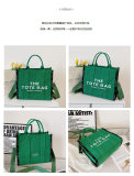 5A Jacquard Large Tote Bag Black