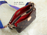 5A Multi Pochette Accessoires Shoulder Bag Brown