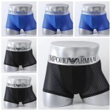 5A Simple Breathable Men Boxer, Pack Of Six