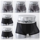 5A Simple Breathable Men Boxer, Pack Of Six