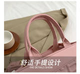 5A The Monogram Neoprene Large Tote Bag White