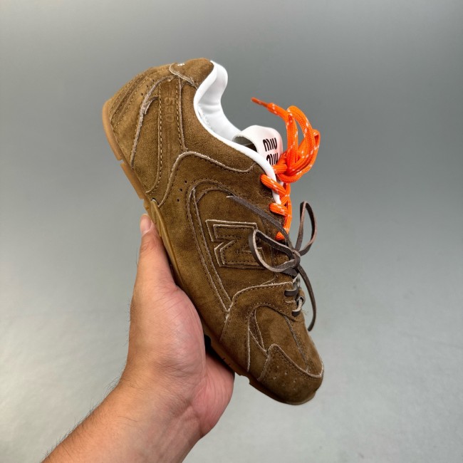 Original 5A NB 530 SL Miu Miu Cinnamon Sneakers