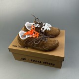 Original 5A NB 530 SL Miu Miu Cinnamon Sneakers