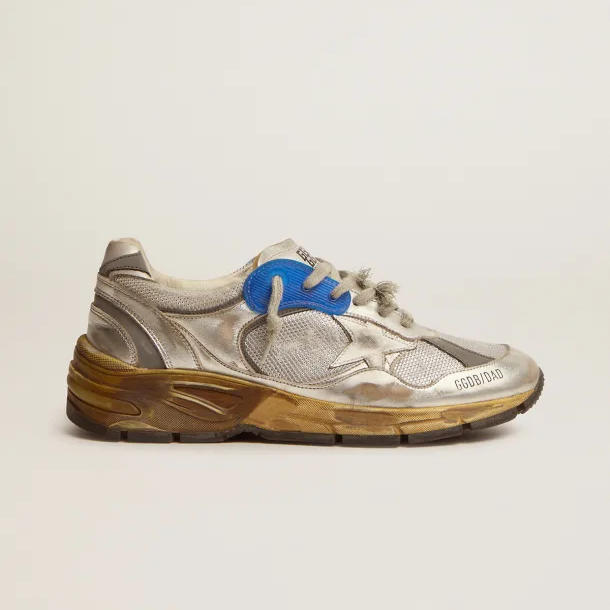 Women's Silver Dad-Star Sneakers