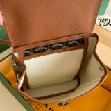 Original  4A  Alpin Backpack Goyardine Black 20x22cm