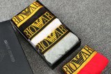 5A Simple Printed Logo Men Boxer, Pack Of Five