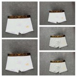 5A Simple Printed Logo Men Boxer, Pack Of Five