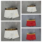 5A Simple Printed Logo Men Boxer, Pack Of Five