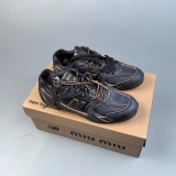 Original 5A NB 530 SL Miu Miu Sneakers Black