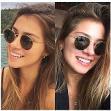 Fashion Round Frame Sunglasses 3447
