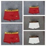 5A Simple Printed Logo Men Boxer, Pack Of Five