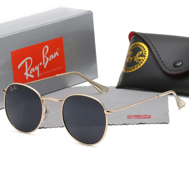 Fashion Round Frame Sunglasses 3447