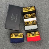 5A Simple Printed Logo Men Boxer, Pack Of Five