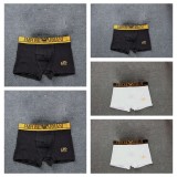 5A Simple Printed Logo Men Boxer, Pack Of Five