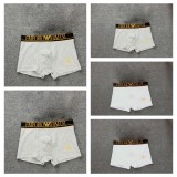 5A Simple Printed Logo Men Boxer, Pack Of Five