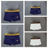 5A Simple Printed Logo Men Boxer, Pack Of Five