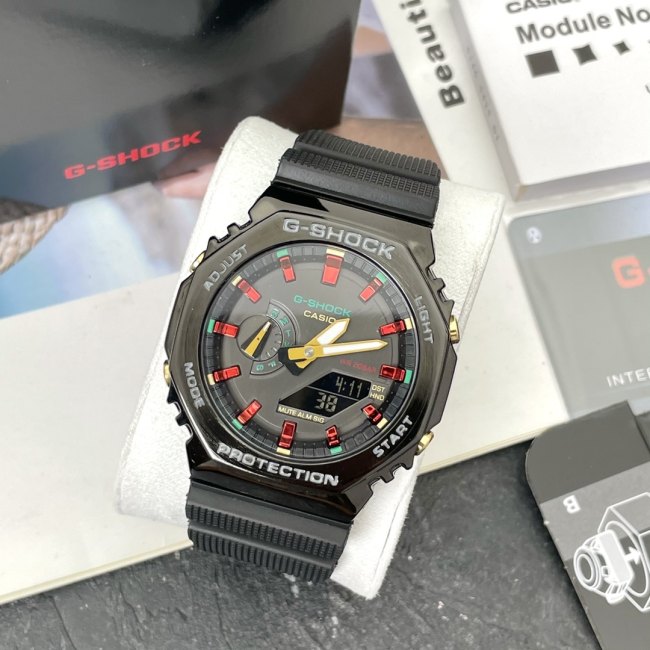 5A Quartz Watch G-SHOCK GA-2100 Black