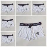 5A Simple Printed Logo Men Boxer, Pack Of Six