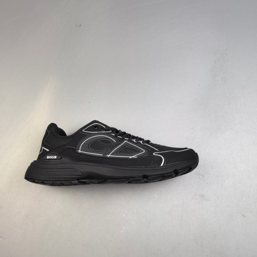 5A B30 Low Top Sneakers Black