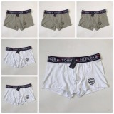 5A Simple Printed Logo Men Boxer, Pack Of Six