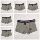 5A Simple Printed Logo Men Boxer, Pack Of Six