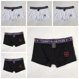 5A Simple Printed Logo Men Boxer, Pack Of Six