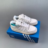 5A Forum Buckle Low Sneakers White