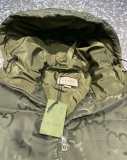 Original 5A Super Double G Printed LOGO Down Jacket