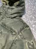 Original 5A Super Double G Printed LOGO Down Jacket