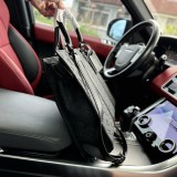 Sac Plat Horizontal Zippé Men's Briefcase Black 39x30x7cm 240718