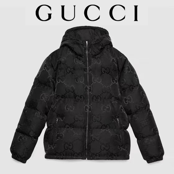 Original 5A Super Double G Printed LOGO Down Jacket