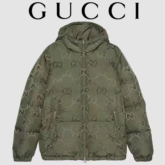 Original 5A Super Double G Printed LOGO Down Jacket