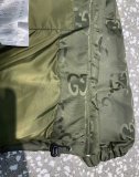 Original 5A Super Double G Printed LOGO Down Jacket