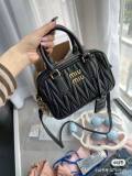 5A Arcadie Matelassé Nappa Bag Handbag Black