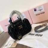 5A Arcadie Matelassé Nappa Bag Handbag Black