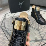 High Top Leather Sneakers GZ94