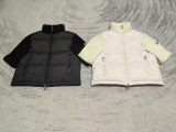Original 5A Tricot Women's Patchwork Wool Down Jacket White C50