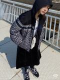 Original 5A Winter Letter Logo Thickened Warm Two Sides Can Wear Down Jacket